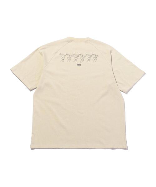 DISCUS ATHLETIC（ディスカス　アスレチック）の「＜DISCUS × monkey time＞ ICON BACK PRINT TEE/Tシャツ（Tシャツ/カットソー・メンズ・ナチュラル/ネイビー・MEDIUM/LARGE/SMALL）」の22枚目の写真