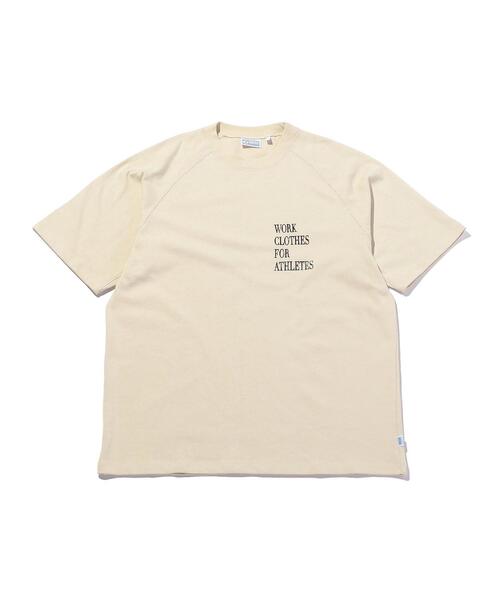 DISCUS ATHLETIC（ディスカス　アスレチック）の「＜DISCUS × monkey time＞ ICON BACK PRINT TEE/Tシャツ（Tシャツ/カットソー・メンズ・ナチュラル/ネイビー・MEDIUM/LARGE/SMALL）」の5枚目の写真