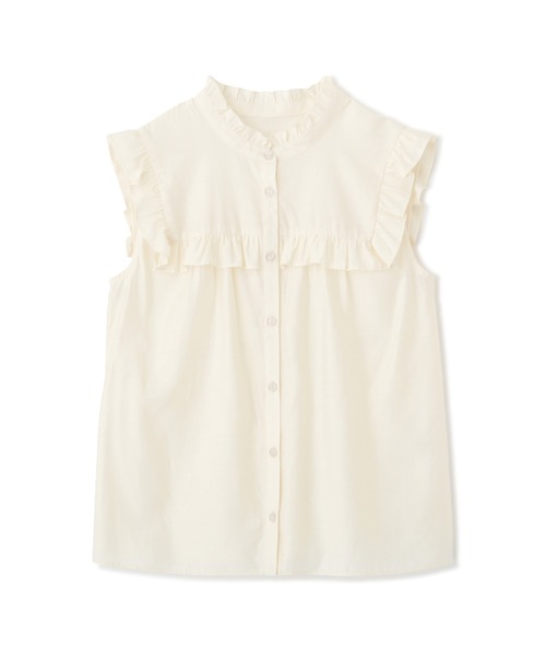 PROPORTION BODY DRESSING(プロポーションボディドレッシング)の「フリルブラウス / 1211210701(シャツ/ブラウス・レディース・ブラック/ホワイト系その他/ブラウン系その他・FREE)」の4枚目の写真