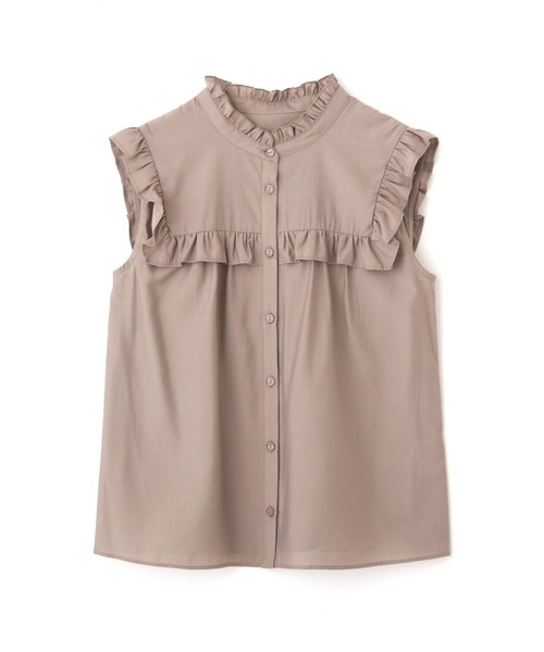 PROPORTION BODY DRESSING(プロポーションボディドレッシング)の「フリルブラウス / 1211210701(シャツ/ブラウス・レディース・ブラック/ホワイト系その他/ブラウン系その他・FREE)」の14枚目の写真