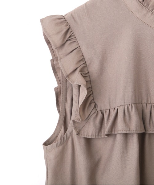 PROPORTION BODY DRESSING(プロポーションボディドレッシング)の「フリルブラウス / 1211210701(シャツ/ブラウス・レディース・ブラック/ホワイト系その他/ブラウン系その他・FREE)」の17枚目の写真