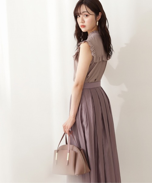 PROPORTION BODY DRESSING(プロポーションボディドレッシング)の「フリルブラウス / 1211210701(シャツ/ブラウス・レディース・ブラック/ホワイト系その他/ブラウン系その他・FREE)」の21枚目の写真