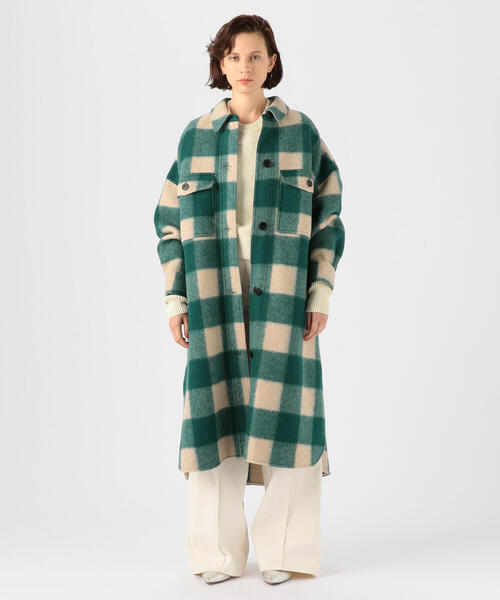 isabel marant ダークグリーン ラペルカラー カバーオール 新品 martinique(マルティニーク)｜【l'heritage martinique