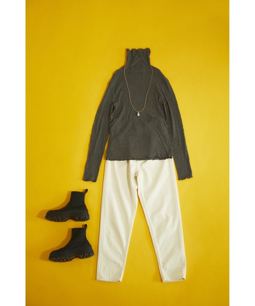 BLACK BY MOUSSY（ブラックバイマウジー）の「side gore boots