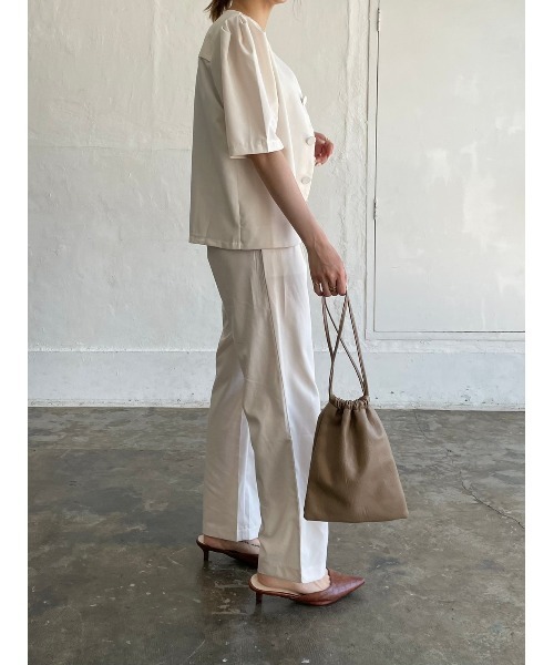 セットアップ スーツ パフスリーブ パンツ ジャケット hr5165 セットアップ スーツ パフスリーブ パンツ ジャケット hr5165