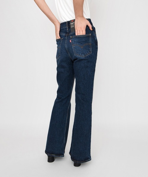 Levi's(リーバイス)の「Levi's/リーバイス 70S HIGH フレア SONOMA TRAIN(デニムパンツ・レディース・インディゴブルー・23inch/24inch/25inch/26inch/27inch/29inch/28inch)」の5枚目の写真