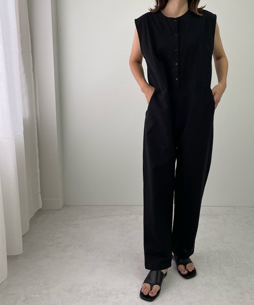 フロントボタンサロペット（サロペット/オーバーオール）｜LE MORE