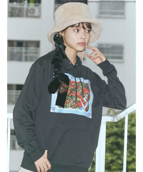 merry jenny（メリージェニー）の「mocomocoボアhat（ハット・レディース・ピンク/アイボリー・FREE）」の15枚目の写真