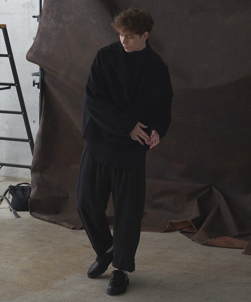 DOOPZ（ドープス）の「Wool panel jacket（その他アウター・メンズ・ブラック/ダークブラウン・SMALL/MEDIUM/LARGE）」の8枚目の写真