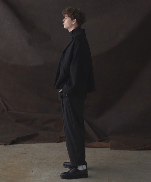 DOOPZ（ドープス）の「Wool panel jacket（その他アウター・メンズ・ブラック/ダークブラウン・SMALL/MEDIUM/LARGE）」の9枚目の写真