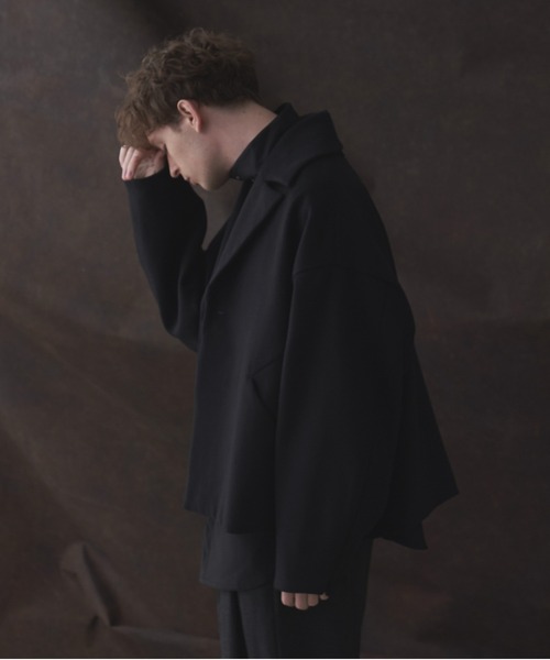 DOOPZ（ドープス）の「Wool panel jacket（その他アウター・メンズ・ブラック/ダークブラウン・SMALL/MEDIUM/LARGE）」の5枚目の写真