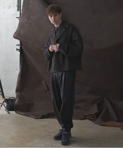 DOOPZ（ドープス）の「Wool panel jacket（その他アウター・メンズ・ブラック/ダークブラウン・SMALL/MEDIUM/LARGE）」の18枚目の写真