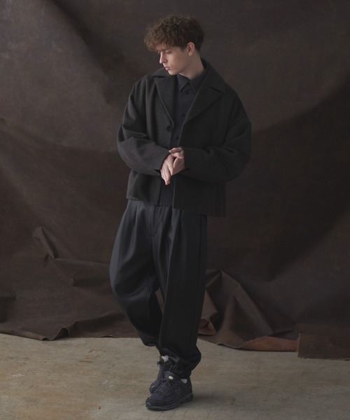 DOOPZ（ドープス）の「Wool panel jacket（その他アウター・メンズ・ブラック/ダークブラウン・SMALL/MEDIUM/LARGE）」の19枚目の写真