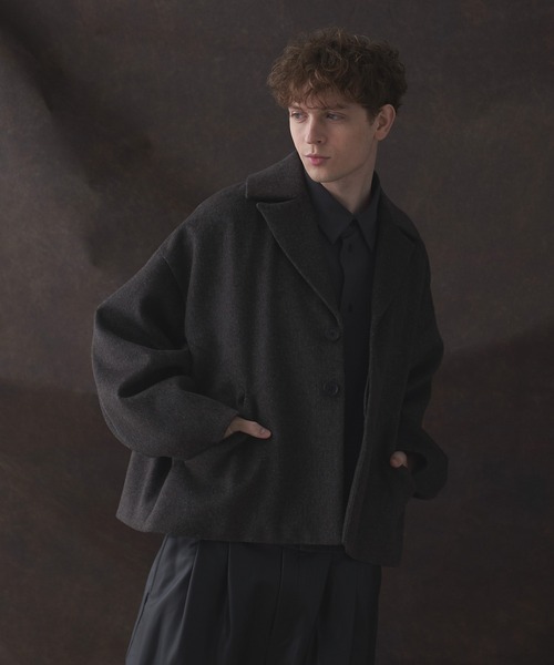 DOOPZ（ドープス）の「Wool panel jacket（その他アウター・メンズ・ブラック/ダークブラウン・SMALL/MEDIUM/LARGE）」の10枚目の写真
