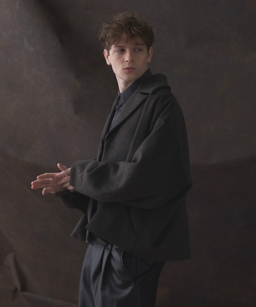 DOOPZ（ドープス）の「Wool panel jacket（その他アウター・メンズ・ブラック/ダークブラウン・SMALL/MEDIUM/LARGE）」の12枚目の写真