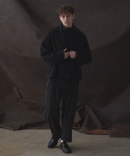 DOOPZ（ドープス）の「Wool panel jacket（その他アウター・メンズ・ブラック/ダークブラウン・SMALL/MEDIUM/LARGE）」の6枚目の写真