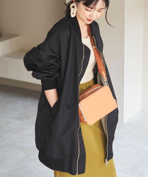 coen(コーエン)の「ロングMA-1#(MA-1・レディース・ブラック/オリーブ/ワイン・MEDIUM/LARGE)」の9枚目の写真