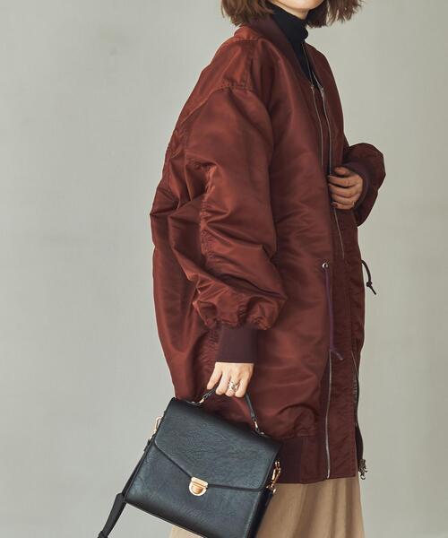 coen(コーエン)の「ロングMA-1#(MA-1・レディース・ブラック/オリーブ/ワイン・MEDIUM/LARGE)」の14枚目の写真