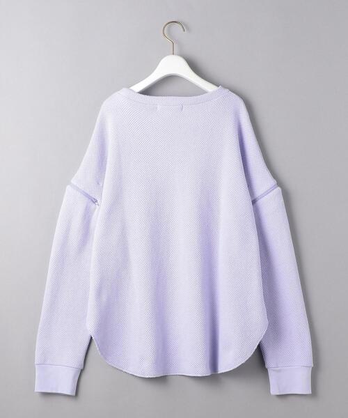 AEWEN MATOPH（イウエン マトフ）の「＜AEWEN MATOPH（イウエン マトフ）＞ジップ クルーネック カットソー†（Tシャツ/カットソー・レディース・ブラック/ライラック・FREE）」の17枚目の写真