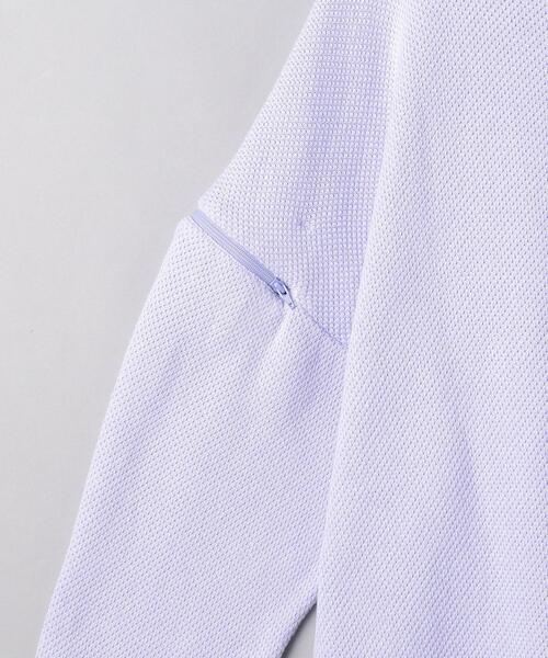 AEWEN MATOPH（イウエン マトフ）の「＜AEWEN MATOPH（イウエン マトフ）＞ジップ クルーネック カットソー†（Tシャツ/カットソー・レディース・ブラック/ライラック・FREE）」の22枚目の写真