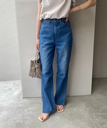 Wrangler | 【Wrangler/ラングラー】カットオフスリットストレートデニム(デニムパンツ)