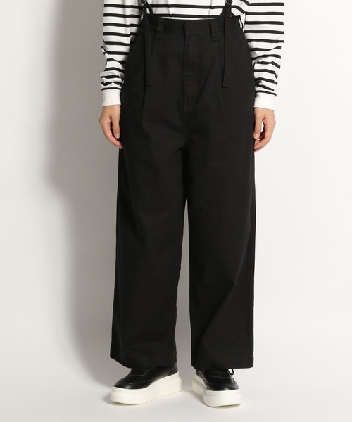 niko and...(ニコアンド)の「サス付きスッキリシルエットパンツ(その他パンツ・レディース・ブラック/ベージュ/パープル/ブルー・MEDIUM/LARGE)」の8枚目の写真