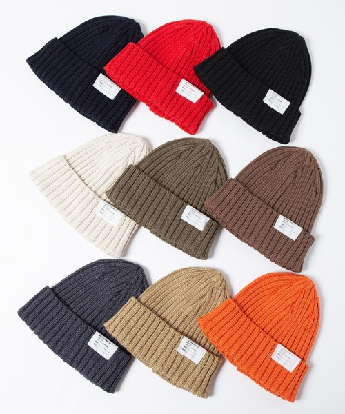 RACAL(ラカル)の「C/A Standard Knit Cap, Knit Watch, Knit Beanie / スタンダードニットキャップ : ニットワッチ : ニットビーニー(ニットキャップ/ビーニー・メンズ・ブラック/ネイビー/チャコールグレー/アイボリー/オレンジ/ブラウン/オリーブ/ベージュ/レッド・FREE)」の10枚目の写真