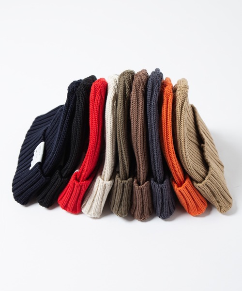 RACAL(ラカル)の「C/A Standard Knit Cap, Knit Watch, Knit Beanie / スタンダードニットキャップ : ニットワッチ : ニットビーニー(ニットキャップ/ビーニー・メンズ・ブラック/ネイビー/チャコールグレー/アイボリー/オレンジ/ブラウン/オリーブ/ベージュ/レッド・FREE)」の11枚目の写真