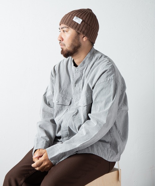 RACAL(ラカル)の「C/A Standard Knit Cap, Knit Watch, Knit Beanie / スタンダードニットキャップ : ニットワッチ : ニットビーニー(ニットキャップ/ビーニー・メンズ・ブラック/ネイビー/チャコールグレー/アイボリー/オレンジ/ブラウン/オリーブ/ベージュ/レッド・FREE)」の22枚目の写真