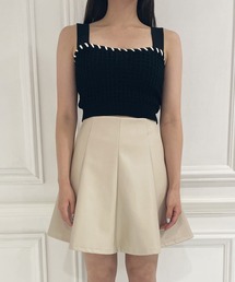 ANDGEEBEE | コードニットビスチェ(ニット/セーター)