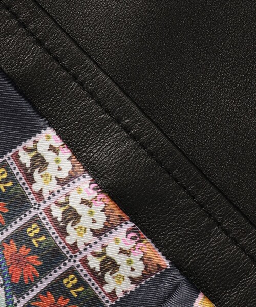 Paul Smith(ポールスミス)の「シープレザー ジャケット(ライダースジャケット・レディース・ブラック系・40/38/42/44L/42L/46L)」の9枚目の写真