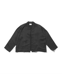 ＜ATHA＞ SATIN BUTTONLESS SHIRT/シャツ