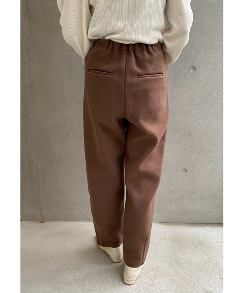 onetome（ワントゥーミー）の「【きりまる】カットメルトンパンツ（その他パンツ・レディース・ブラウン/ライトベージュ・マルチサイズ）」の14枚目の写真