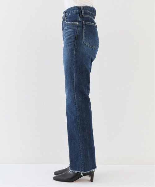 FRAMeWORK（フレームワーク）の「DENIM ストレートフレアパンツ◆（その他パンツ・レディース・ホワイト/ネイビー・38/40/36）」の18枚目の写真