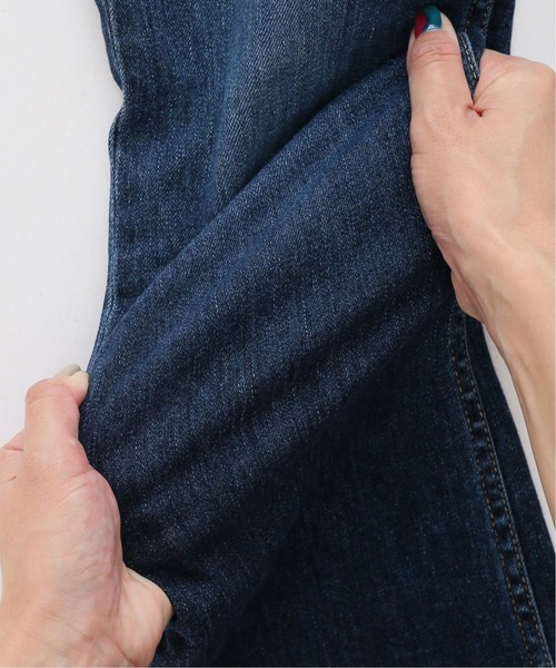 FRAMeWORK（フレームワーク）の「DENIM ストレートフレアパンツ◆（その他パンツ・レディース・ホワイト/ネイビー・38/40/36）」の6枚目の写真