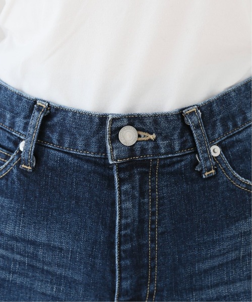 FRAMeWORK（フレームワーク）の「DENIM ストレートフレアパンツ◆（その他パンツ・レディース・ホワイト/ネイビー・38/40/36）」の3枚目の写真