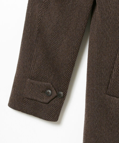 hevo イーヴォ　バルカラーコート　ハウンドトゥース　44 アルパカ混 HEVO〈イーヴォ〉公式通販｜Gente di Mare ONLINE STORE