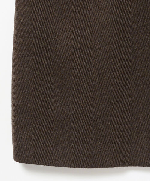 HEVO(イーヴォ)の「【hevo / 別注 AMASTUOLA ヘリンボーン バルカラーコート】(その他アウター・メンズ・ネイビー/ダークブラウン・46/44/48/50)」の6枚目の写真
