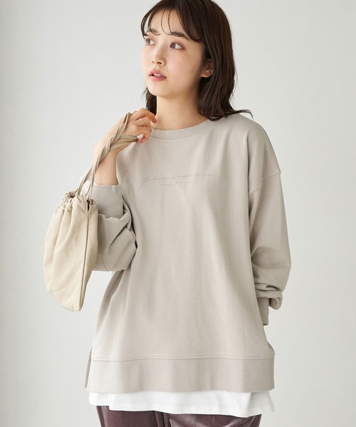 ロゴ裏毛プルオーバー Tシャツ カットソー Earth Music Ecology アースミュージックアンドエコロジー のファッション通販 Zozotown