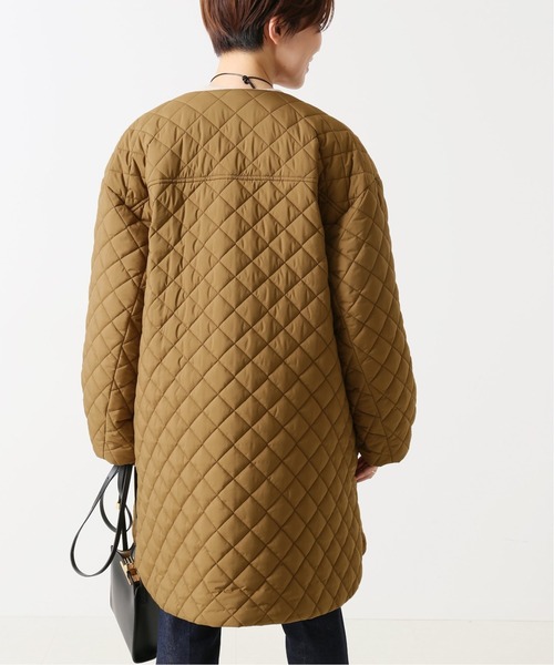 journal standard L'essage（ジャーナルスタンダードレサージュ）の「キルティングコート◆（その他アウター・レディース・ブラック/ベージュ・FREE）」の20枚目の写真