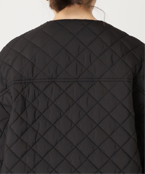 journal standard L'essage（ジャーナルスタンダードレサージュ）の「キルティングコート◆（その他アウター・レディース・ブラック/ベージュ・FREE）」の21枚目の写真