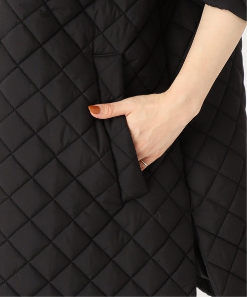 journal standard L'essage（ジャーナルスタンダードレサージュ）の「キルティングコート◆（その他アウター・レディース・ブラック/ベージュ・FREE）」の5枚目の写真