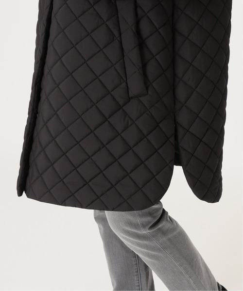 journal standard L'essage（ジャーナルスタンダードレサージュ）の「キルティングコート◆（その他アウター・レディース・ブラック/ベージュ・FREE）」の15枚目の写真