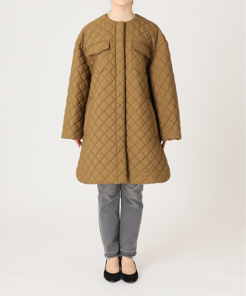 journal standard L'essage（ジャーナルスタンダードレサージュ）の「キルティングコート◆（その他アウター・レディース・ブラック/ベージュ・FREE）」の22枚目の写真