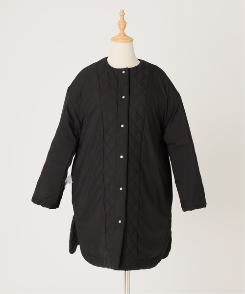 journal standard L'essage（ジャーナルスタンダードレサージュ）の「キルティングコート◆（その他アウター・レディース・ブラック/ベージュ・FREE）」の10枚目の写真