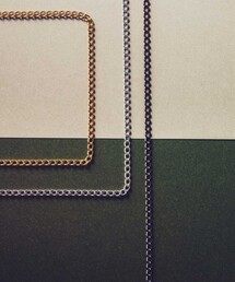 and cloud | Curb Chain Necklace M(ネックレス)