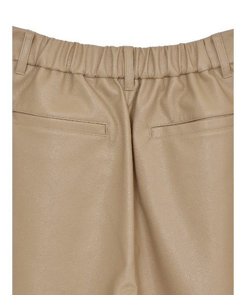 VEGAN LEATHER BERMUDA PANTS レザーパンツ Ameri（アメリ）の「VEGAN LEATHER BERMUDA PANTS（その他パンツ