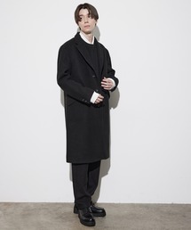 JUNRED | 【　襟変化コート　】ソフトメルトンチェスターコート(チェスターコート)