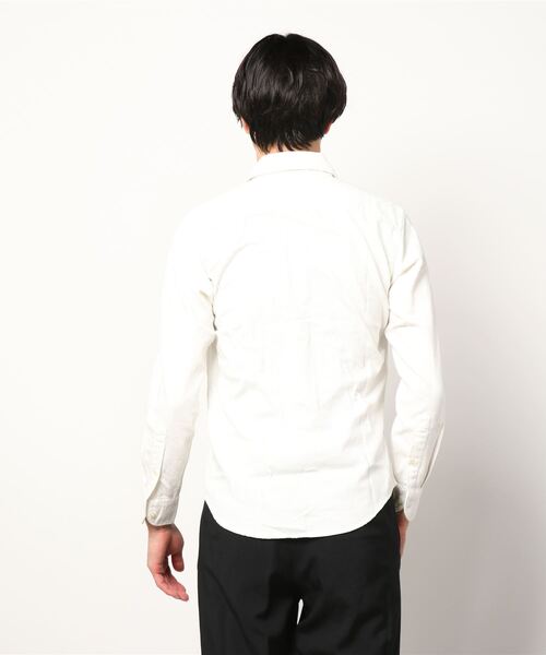 cathy jane（キャシージェーン）の「Cathy Jane/キャシージェーン/スラッシュカラーシャツ（シャツ/ブラウス・メンズ・インディゴブルー/グリーン/ホワイト・MEDIUM/LARGE/X-LARGE）」の4枚目の写真