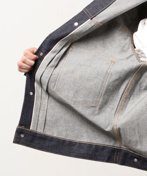 LEVI'S VINTAGE CLOTHING（リーバイスビンテージクロージング）の「Levi's/リーバイス LEVI'S VINTAGE CLOTHING 1953モデル TYPEⅡトラッカージャケット（デニムジャケット・メンズ・ノンウォッシュ・M/L/XL/S）」の2枚目の写真